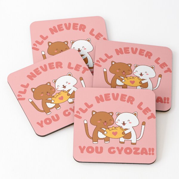 Item preview, Never Let You Gyoza: Cat Argument Fun and Cute designed and sold by HELL0WBELLO.