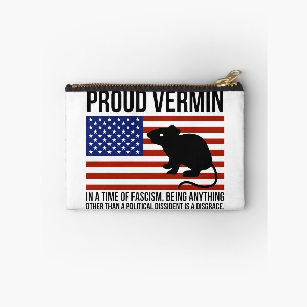 Item preview, Proud “vermin” political dissident  designed and sold by Rachel the Artist .