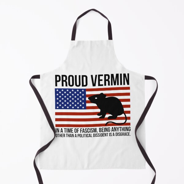 Item preview, Proud “vermin” political dissident  designed and sold by Rachel the Artist .