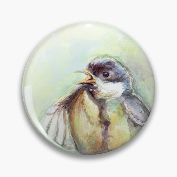 Coal tit Pin