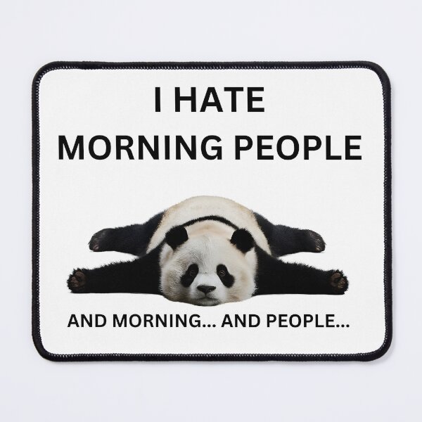 Item preview, I hate morning people designed and sold by kateds14.