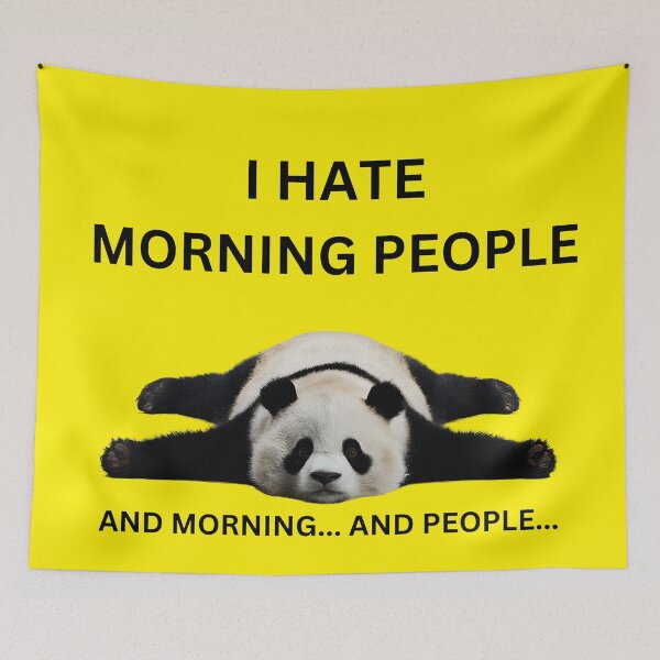 Item preview, I hate morning people designed and sold by kateds14.