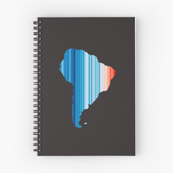 Item preview, Climate Change Stripes - South America outline designed and sold by Frank J. Art.