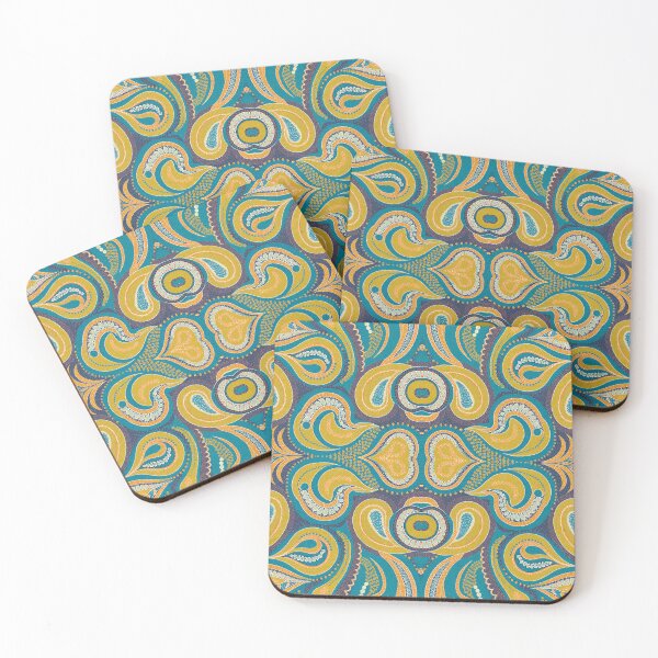 Item preview, Oceanic Paisley pattern designed and sold by ViYa1.