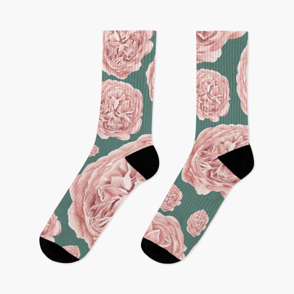 Item preview, English Rose Sage Pattern Large designed and sold by greenerybywendy.