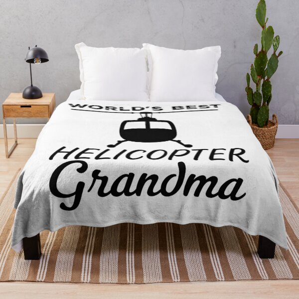 Item preview, World's Best Helicopter Grandma Funny Helicopter Parent designed and sold by Smix Pixels.