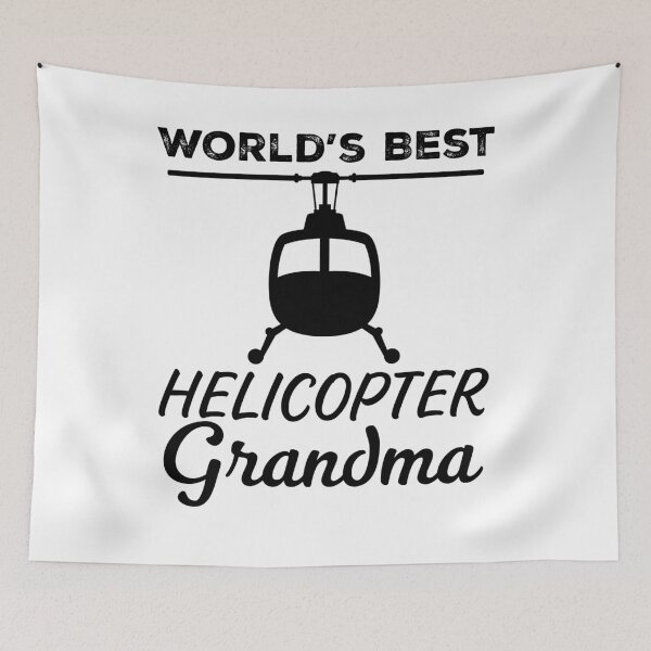 Item preview, World's Best Helicopter Grandma Funny Helicopter Parent designed and sold by Smix Pixels.