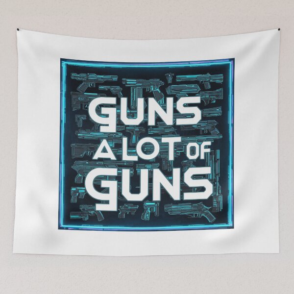 Item preview, Guns, Lot of Guns,  designed and sold by RedCircleArt.