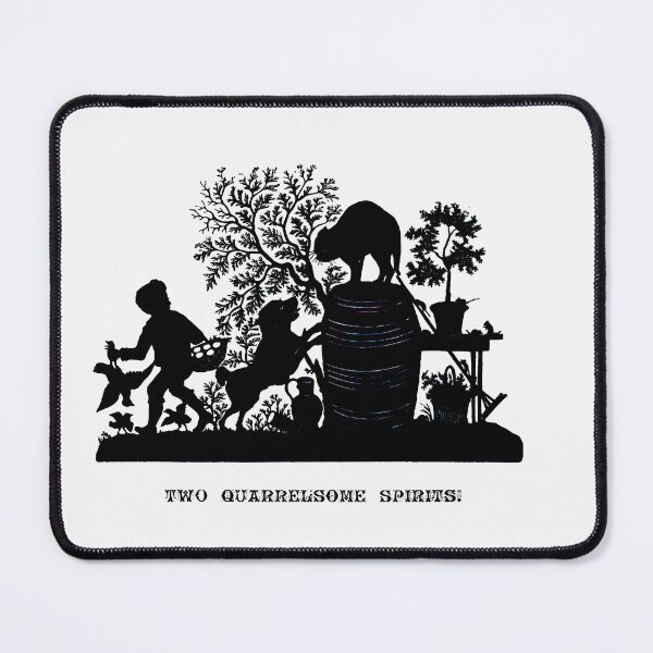 Item preview, Two quarrelsome spirits, vintage design designed and sold by stevepaint.