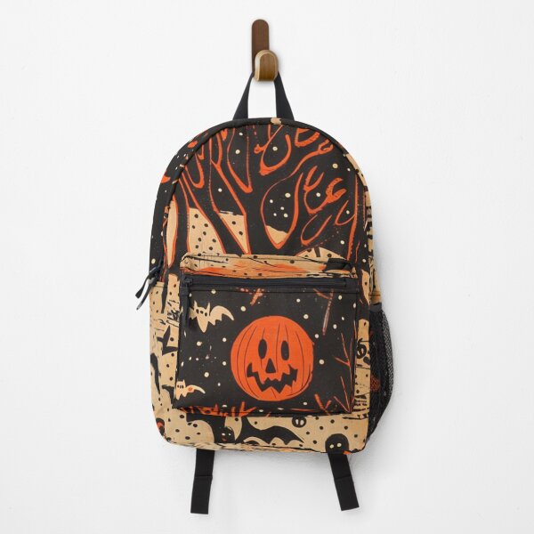 Item preview, Spooky Halloween Haunted House, Folk Art Halloween  designed and sold by Neika Shimm Designs.