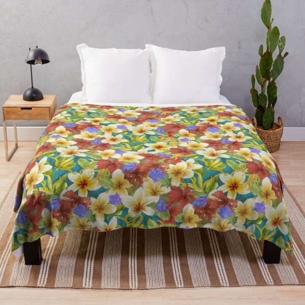 Item preview, Cananga Hibiscus Hidrangea Plumeria designed and sold by Tina Veenstra.