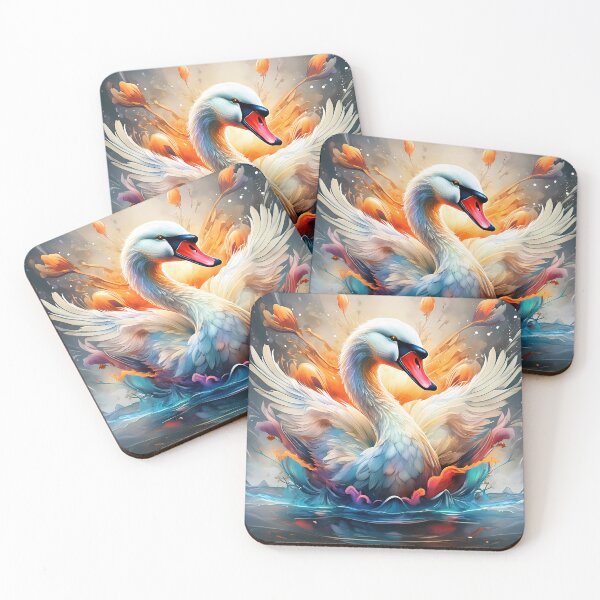 Item preview, White Swan designed and sold by rainsdesigns.