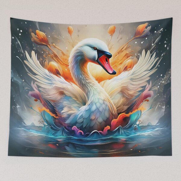 Item preview, White Swan designed and sold by rainsdesigns.