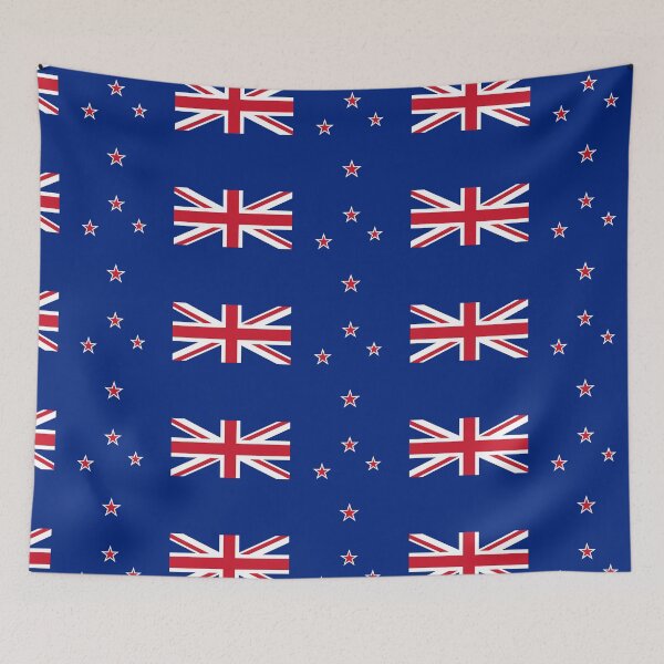 Item preview, New Zealand Flag designed and sold by flagstickers.