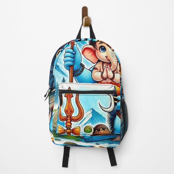 Item preview, Lord Shiva with his Son lord Ganesha cute love designed and sold by Eshant.