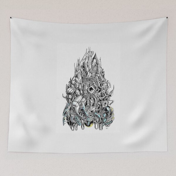 Item preview,  Cyber gothic ink art designed and sold by Paintbase.