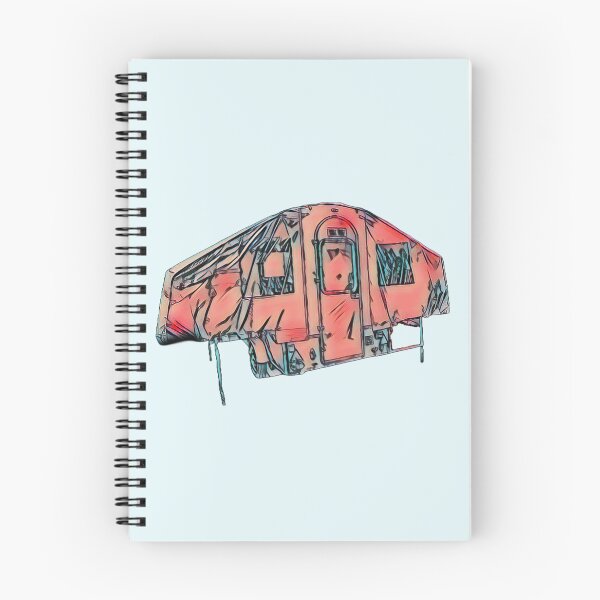 Item preview, Red and Blue Folding Camper designed and sold by BeccaAelishe.