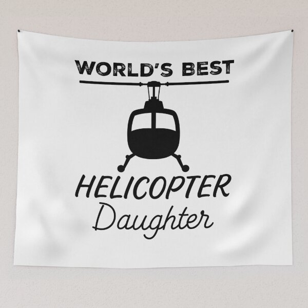 Item preview, World's Best Helicopter Daughter Funny Helicopter  designed and sold by Smix Pixels.