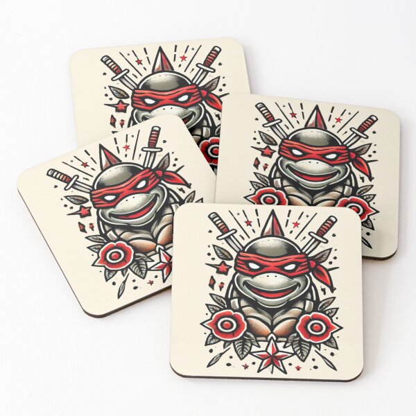 Item preview, Ninja Turtle Traditional Tattoo Design designed and sold by GiovanniConti.