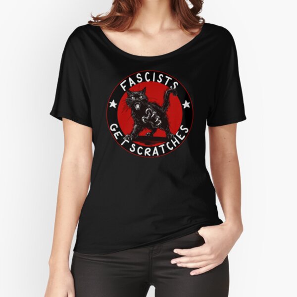 Item preview, Cats Against Fascists designed and sold by KilkennyCat Art.