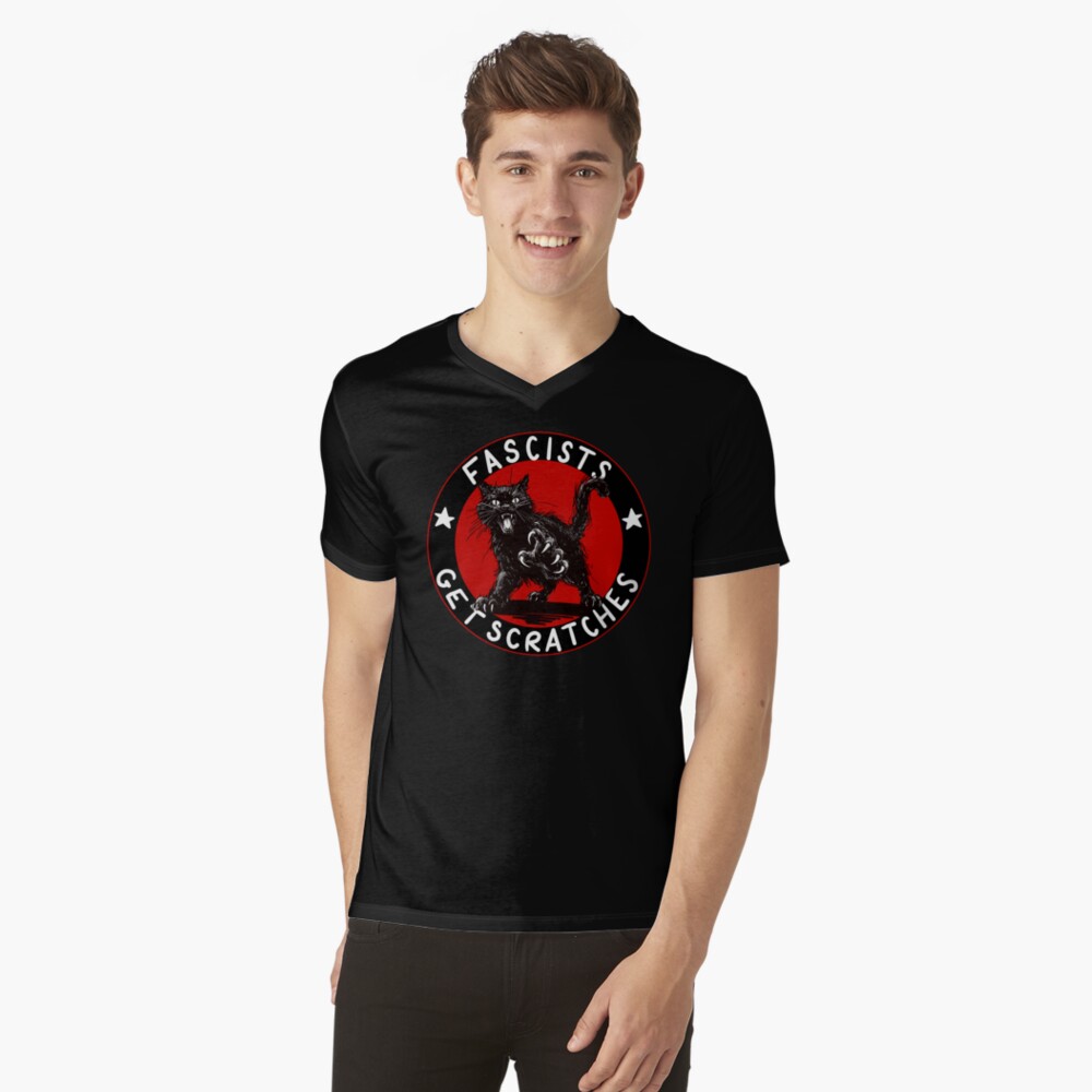Artikel-Vorschau von T-Shirt mit V-Ausschnitt, designt und verkauft von kilkennycat.