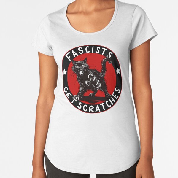 Item preview, Cats Against Fascists designed and sold by KilkennyCat Art.
