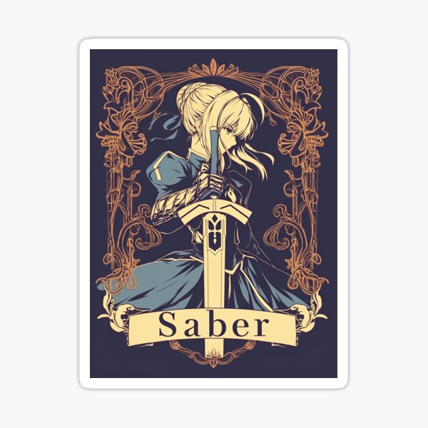 Vintage Saber Sticker