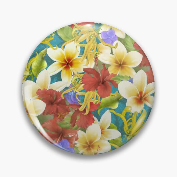Item preview, Cananga Hibiscus Hidrangea Plumeria designed and sold by Tina Veenstra.