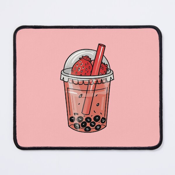 Item preview, Cute Strawberry Boba designed and sold by canvadreamer444.