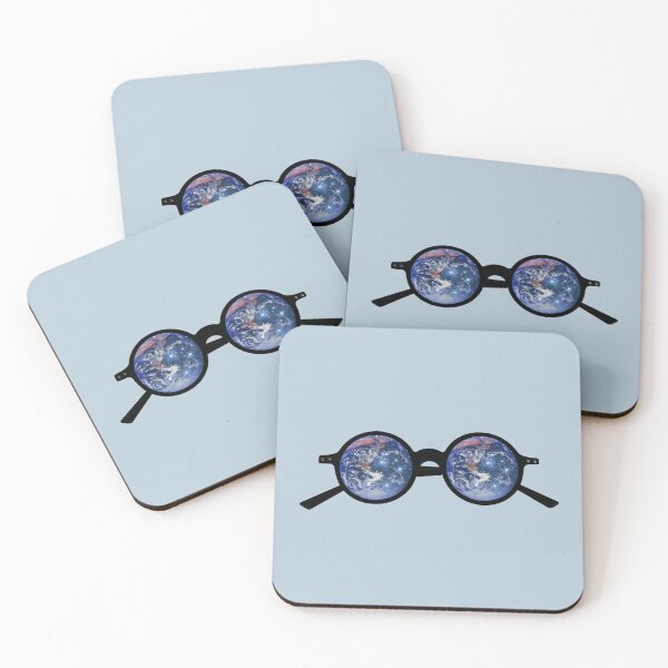 Item preview, Earth glasses designed and sold by mgro-art.
