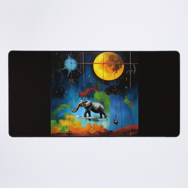 Item preview, A beautiful elephant.  Mystical abstraction designed and sold by Natalia-Vlad.