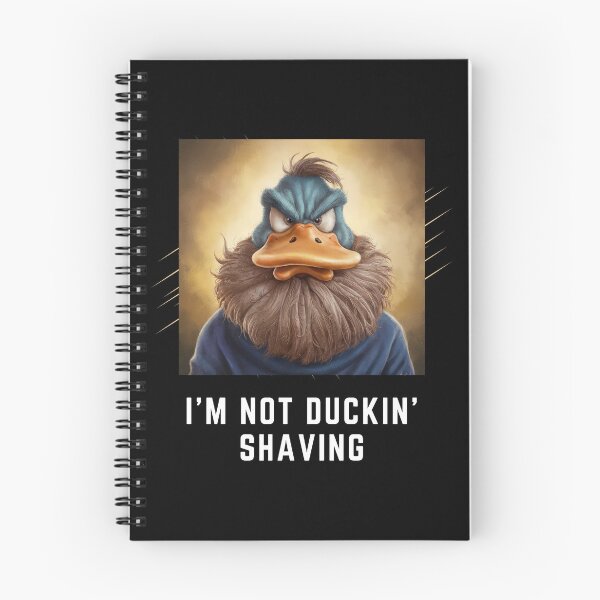 Item preview, I'm Not Duckin' Shaving Funny Beard Lover Humor designed and sold by Hananiah Merch.