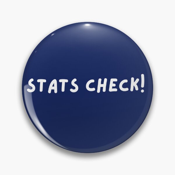 Item preview, Stats Check! designed and sold by OffsideNewsCo.