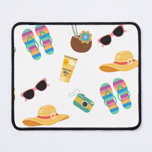 Item preview, Summer sticker set, beach pattern designed and sold by coloursforkids.