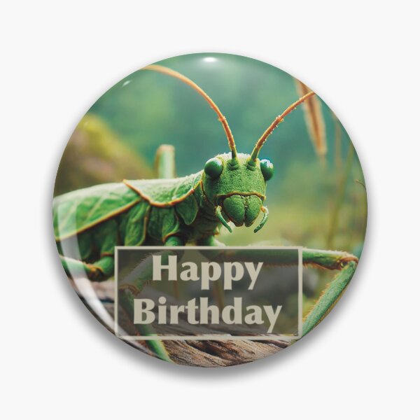 Item preview, Stick to the Plan: Birthday Card with Stick Insect designed and sold by CritterManiaUK.