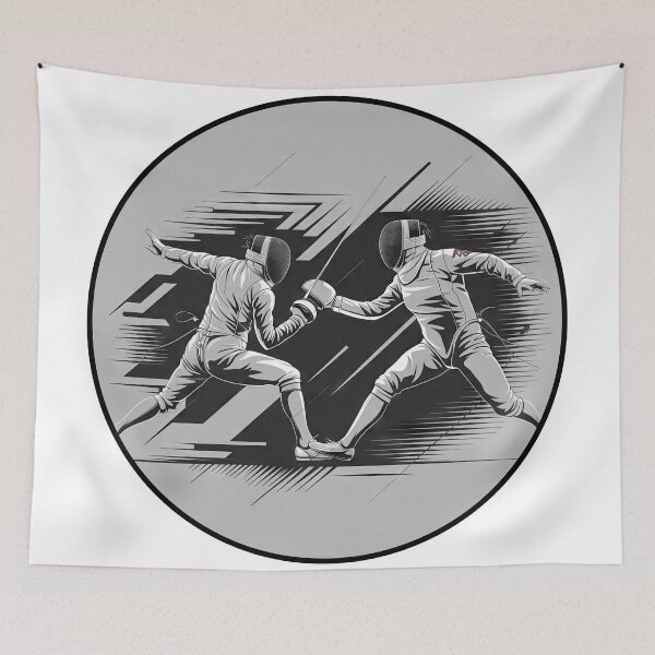 Item preview, Fencing - Elegance in Combat designed and sold by RvinJo8.