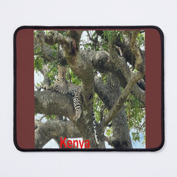 Item preview, Majestic Leopard in Mara National Reserve in Kenya designed and sold by annenambiro.