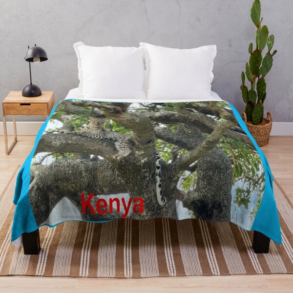 Item preview, Majestic Leopard in Mara National Reserve in Kenya designed and sold by annenambiro.