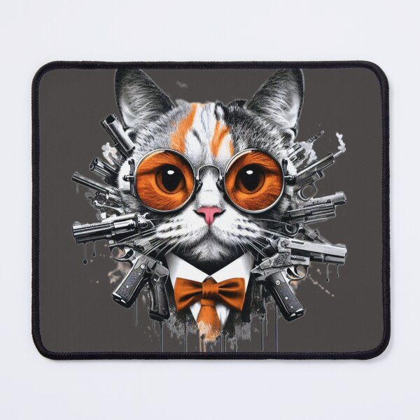 Item preview, CAT WITH GUNS designed and sold by MargoGallery.