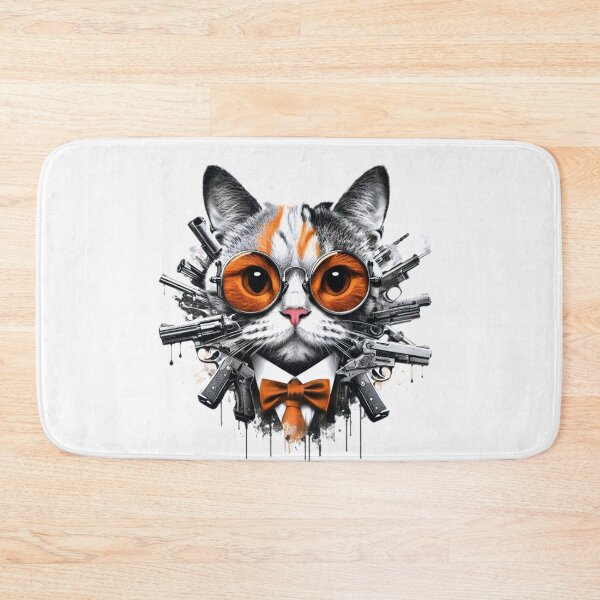Item preview, CAT WITH GUNS designed and sold by MargoGallery.