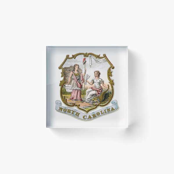 Item preview, 1876 North Carolina Coat of Arms designed and sold by historicimage.