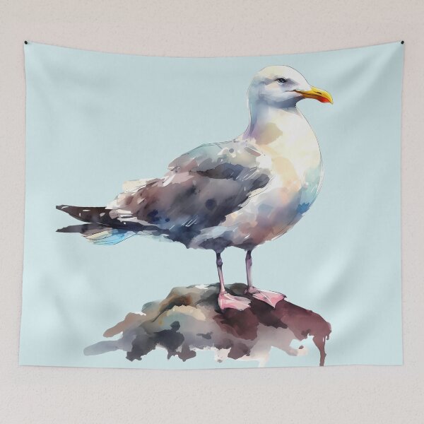 Item preview, Seagull Art #2 | Seagull Lovers designed and sold by ksgraphics222.