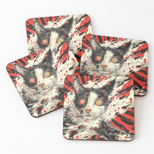 Item preview, Cat with playful paws designed and sold by wolfgangrainer.