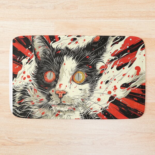 Item preview, Cat with playful paws designed and sold by wolfgangrainer.