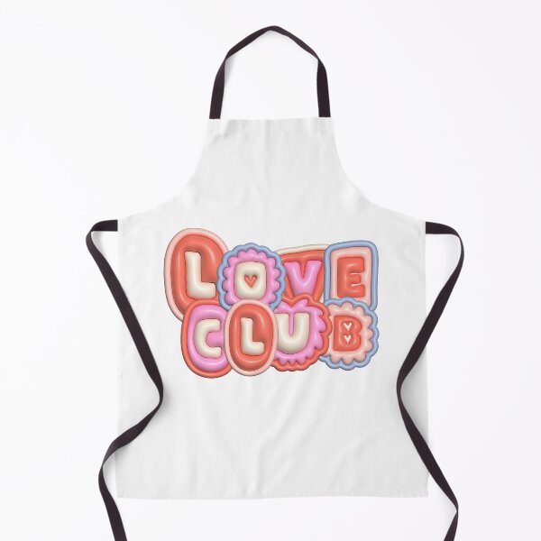 Artikelvorschau, Blasenbuchstaben - Love Club entworfen und verkauft von Spirit and Style.
