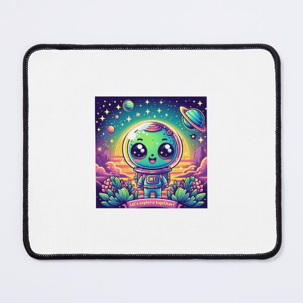 Item preview, Friendly Alien Adventure Sticker designed and sold by Shaany.