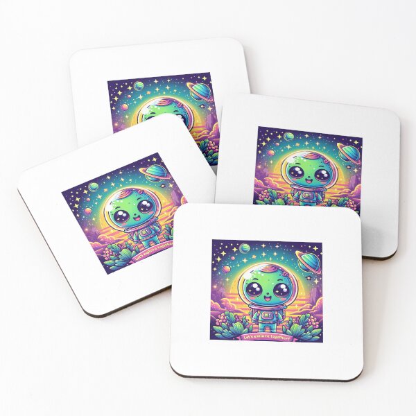 Item preview, Friendly Alien Adventure Sticker designed and sold by Shaany.