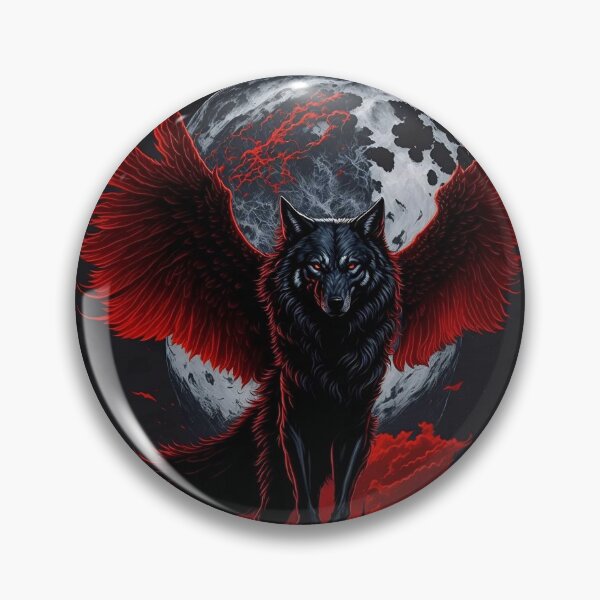 Item preview, Winged Wolf designed and sold by Jurand  Creations.