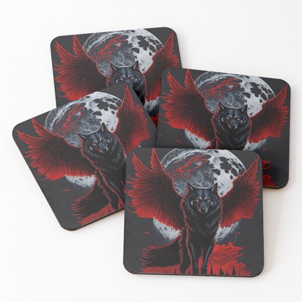 Item preview, Winged Wolf designed and sold by Jurand  Creations.