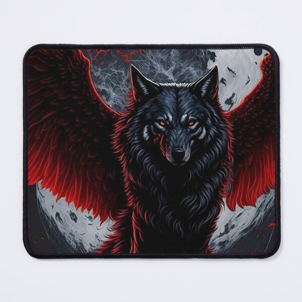 Item preview, Winged Wolf designed and sold by Jurand Creations.